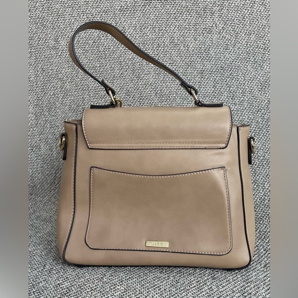 Aldo Tan Satchel with Structured Design and Tassels - Picture 16 of 16